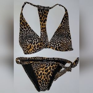 Vintage VS Very Sexy Leopard and Skull Bikini